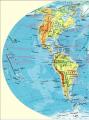Harta de contur a lumii după țară